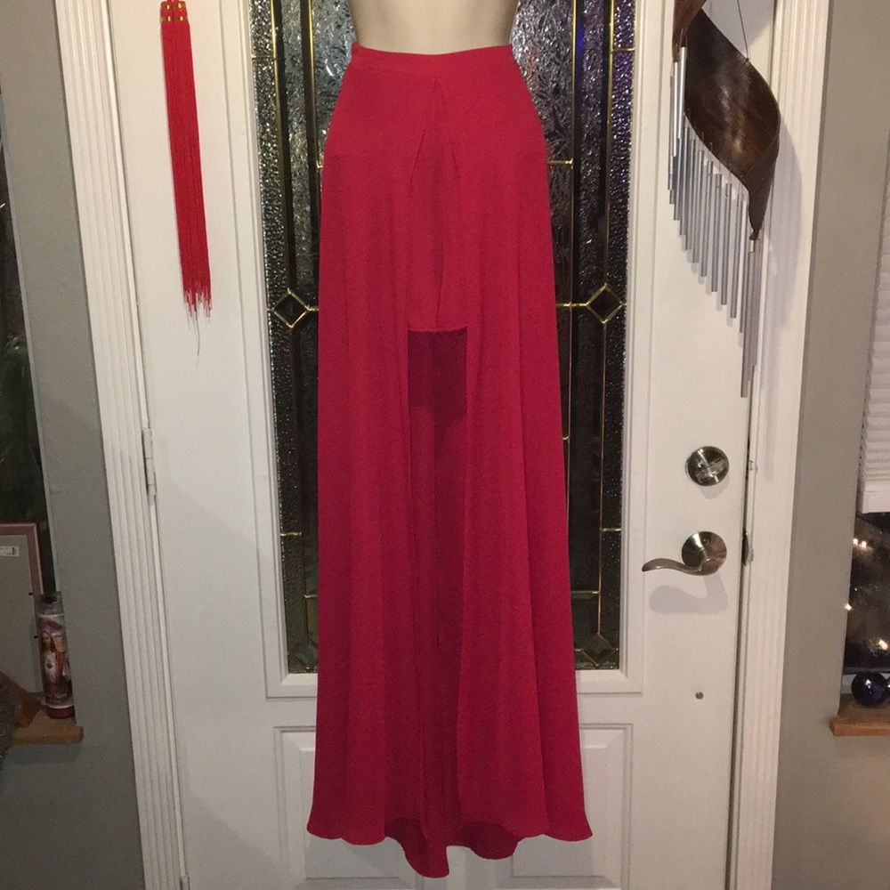 ❣️❣️Long Ruby Red Skort❣️❣️